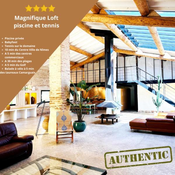 Magnifique Loft - Piscine - Tennis - Babyfoot 님 외부 사진